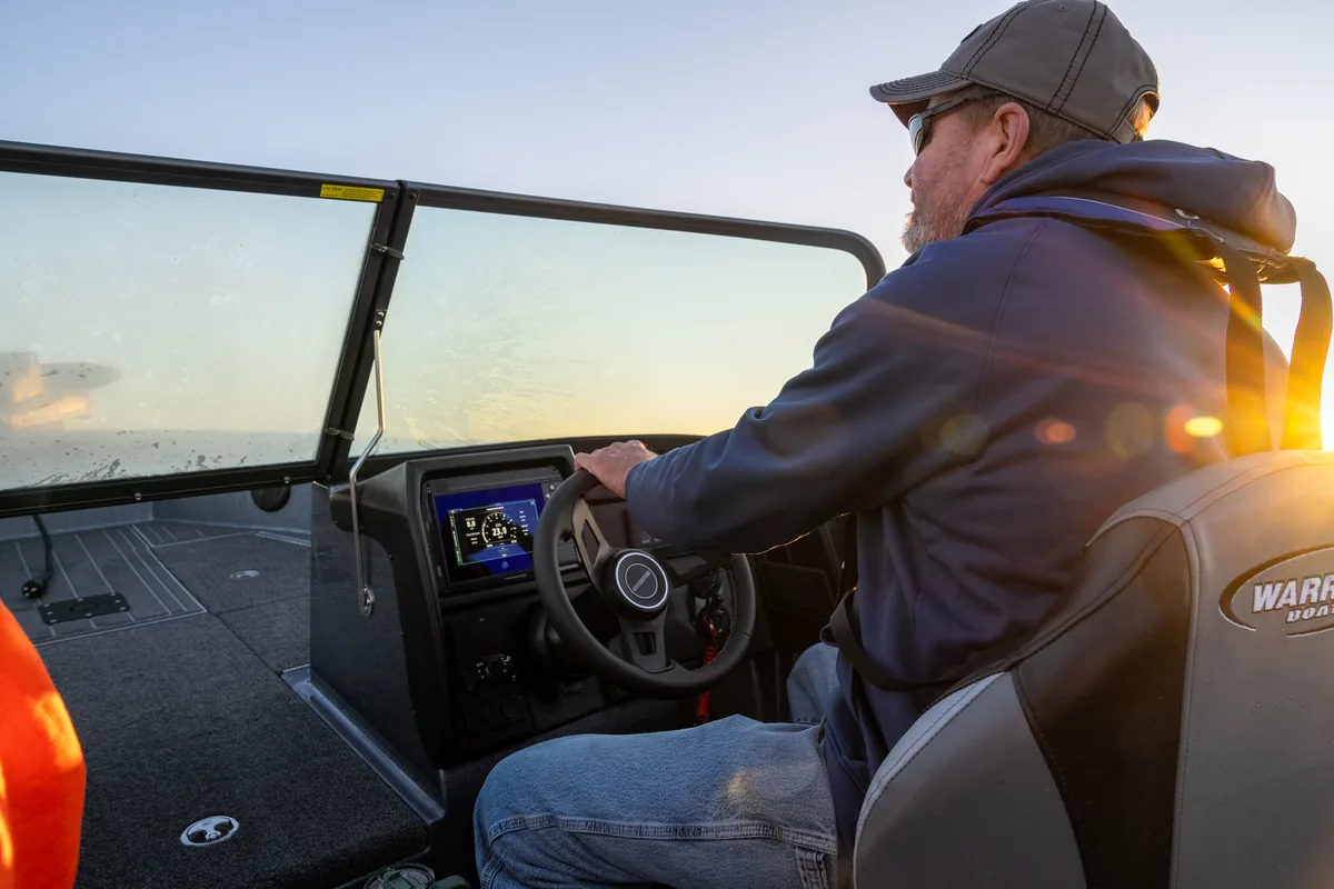 V208 on the water