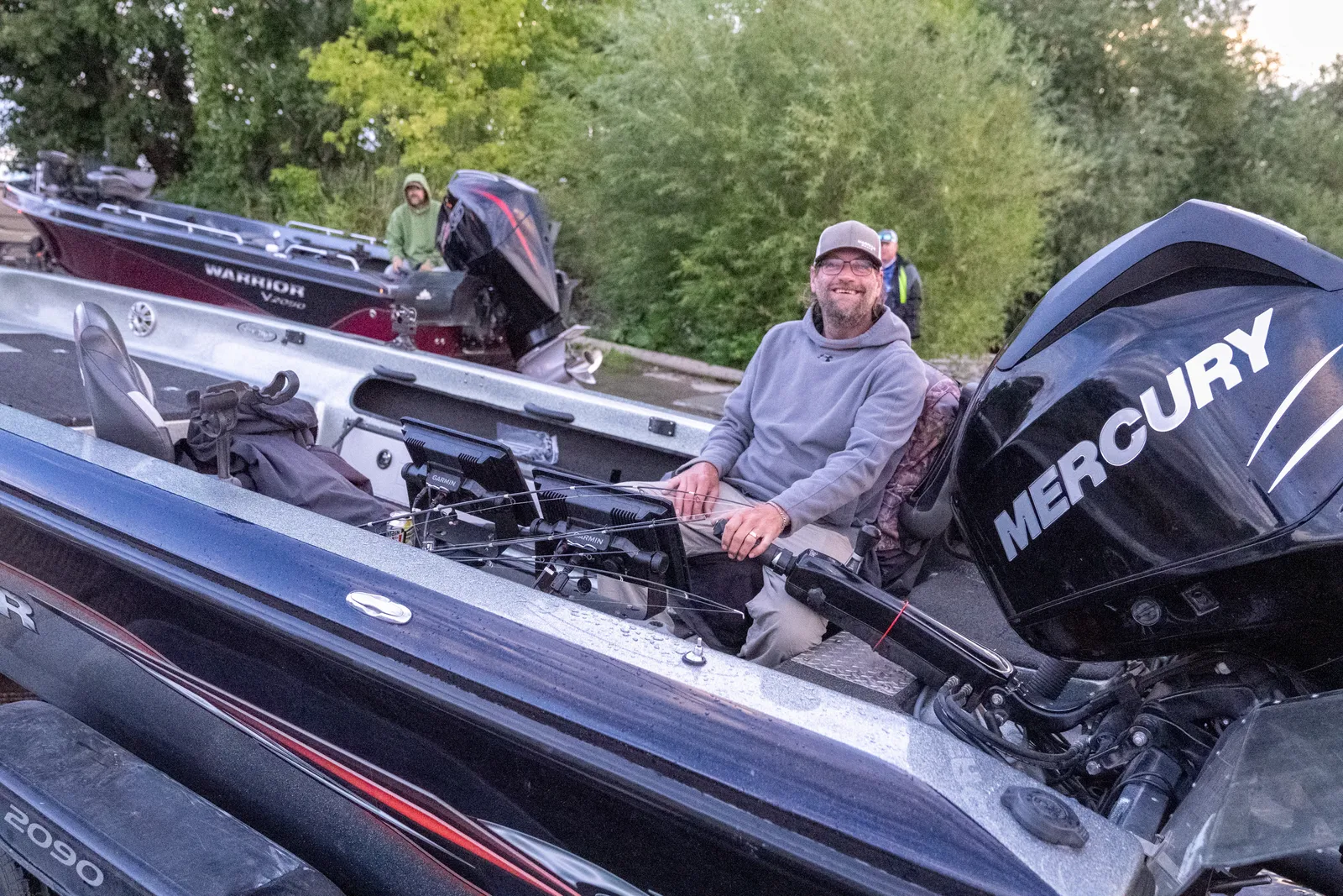2025 Warrior Rally: Angler portrait in boat