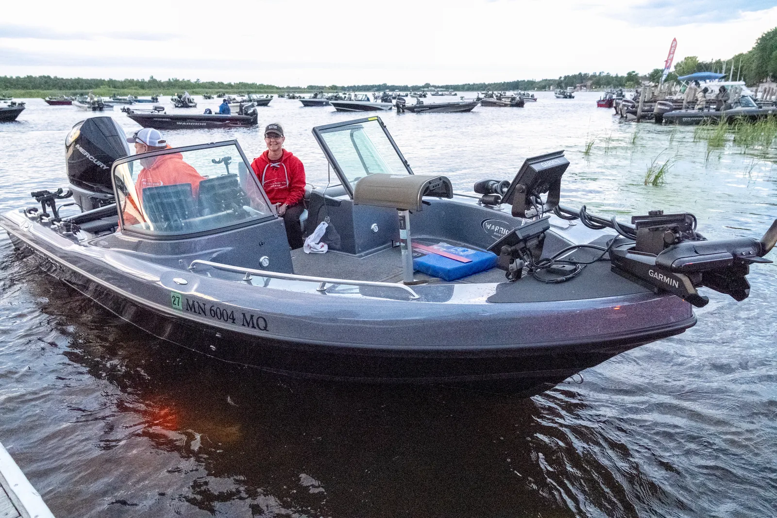 2025 Warrior Rally: Boats gathering on the water