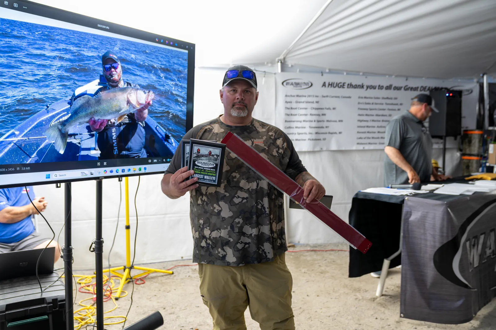 2025 Warrior Rally: Largest walleye award