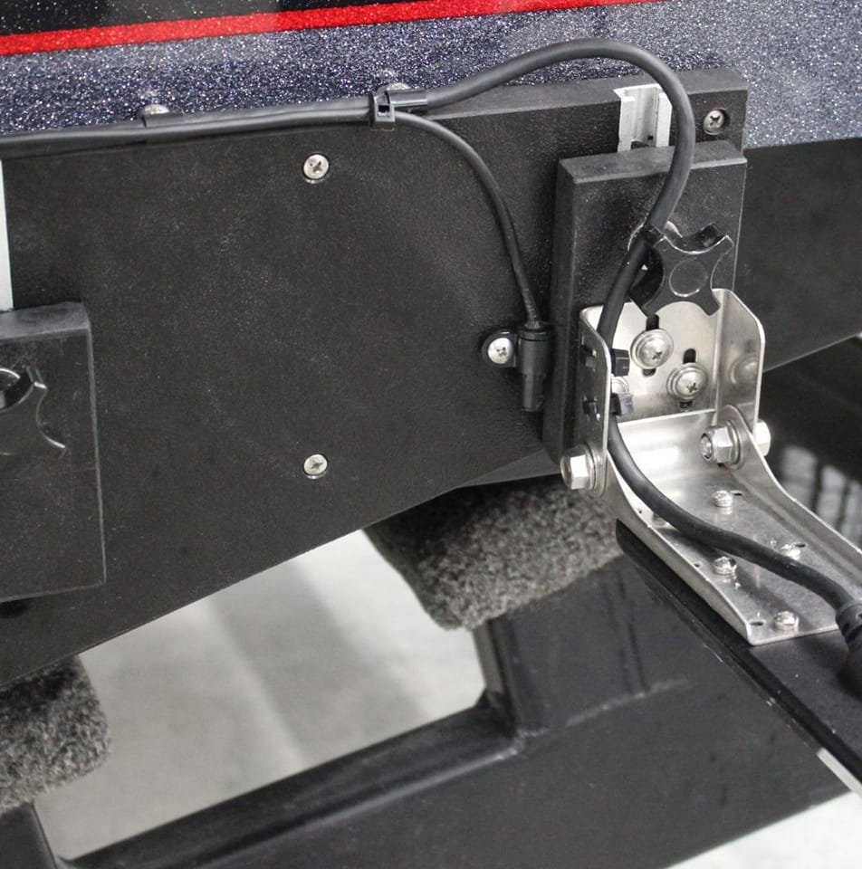 Dual Transducer Board - Starboard Side, detail