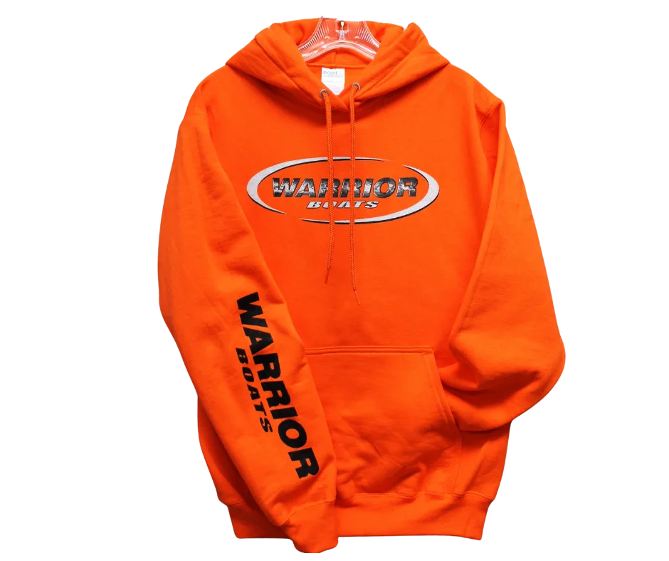 Hooded Sweatshirt - Orange