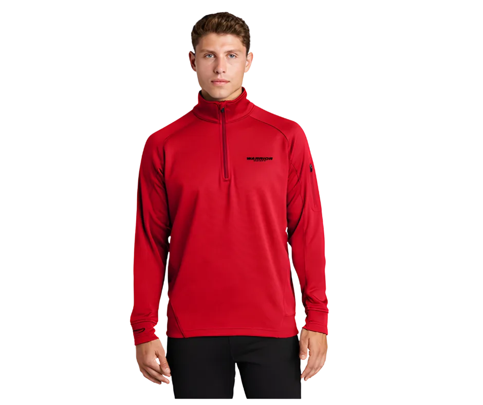 Red 1/4 Zip