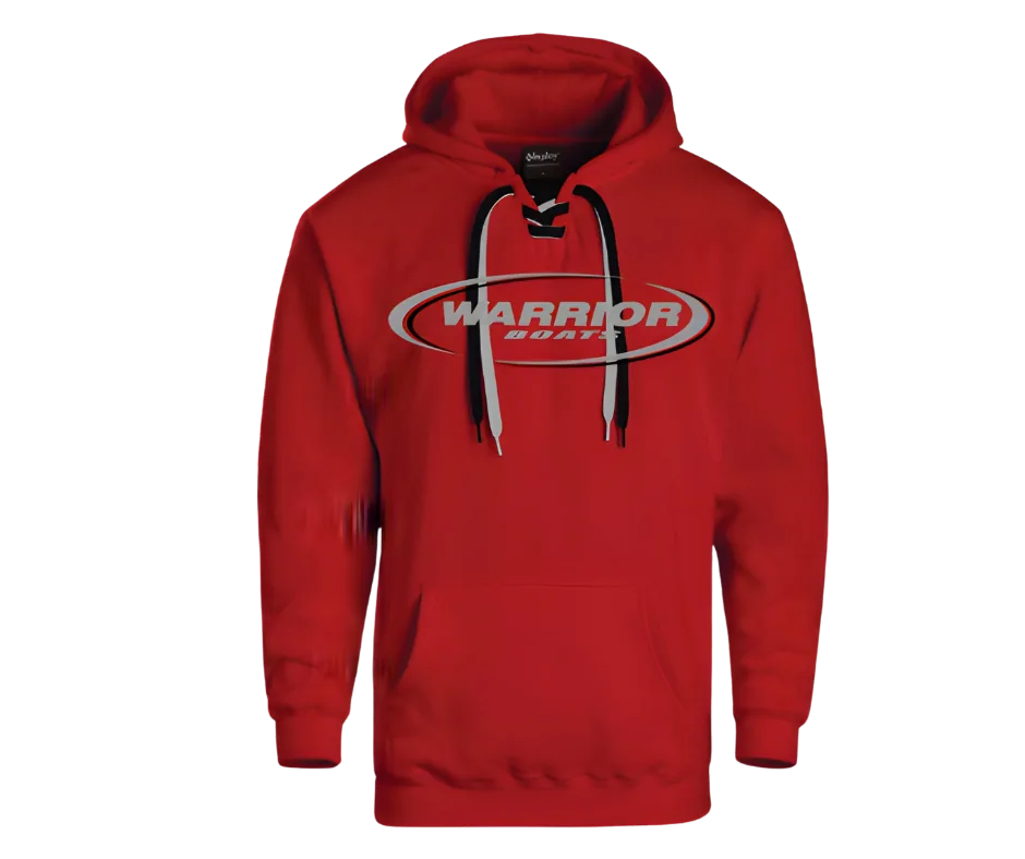 Red Skate Lace Sweatshirt
