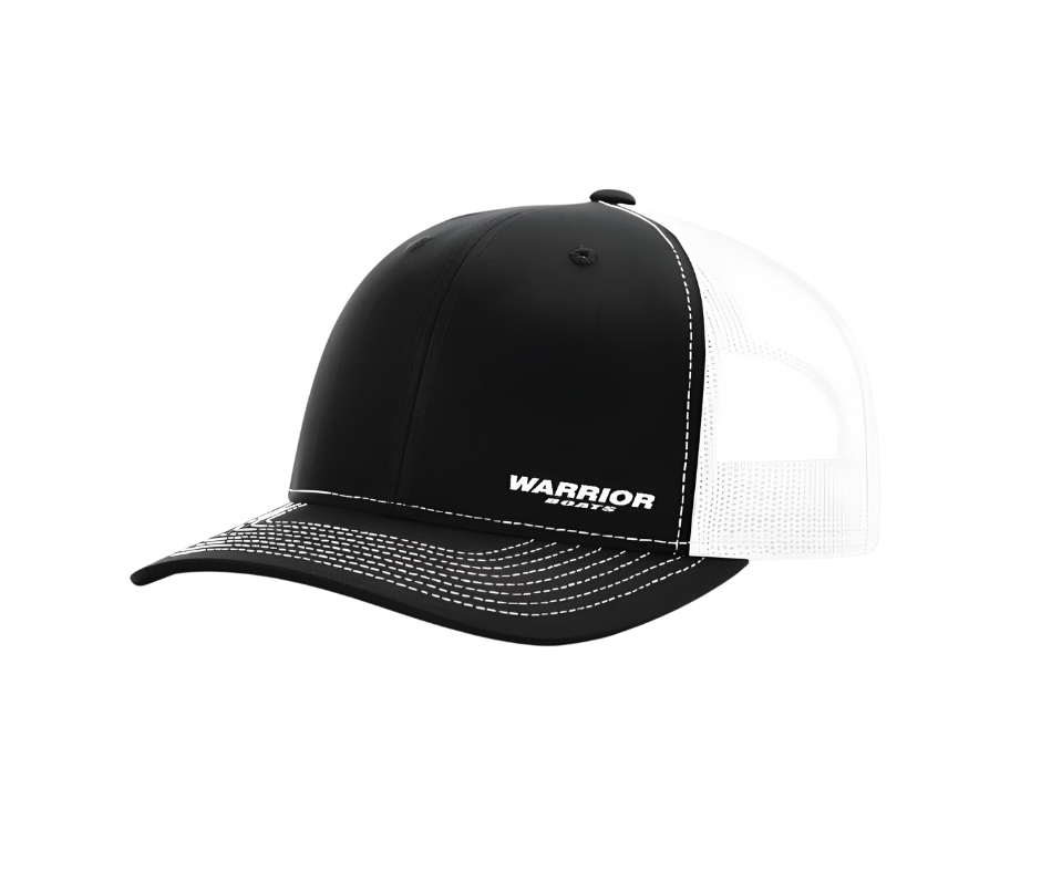 Trucker Hat with Mesh Back Black