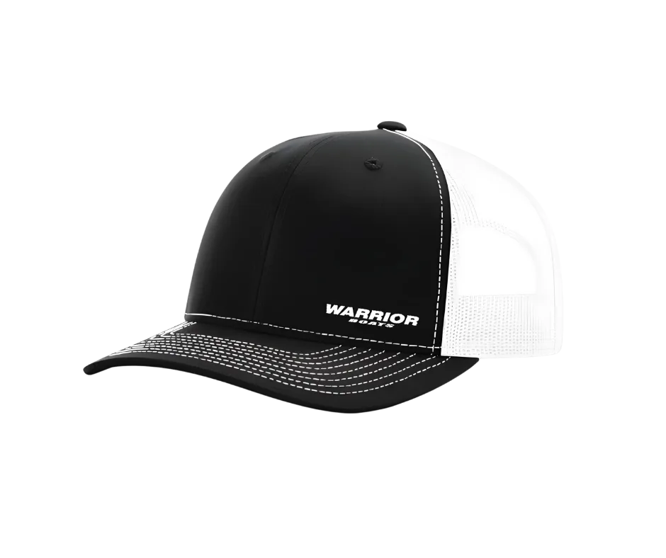 Trucker Hat with Mesh Back Black